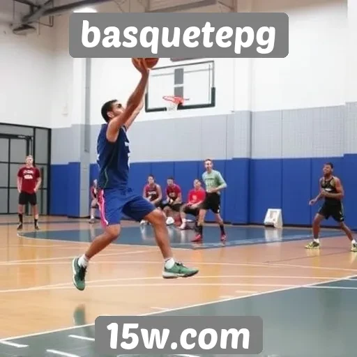 Técnicas de treinamento para jogadores no basquetepg
